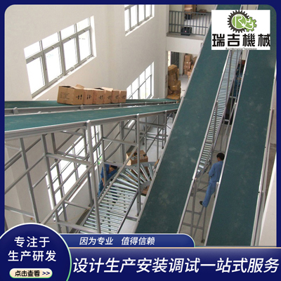 皮帶爬坡輸送機